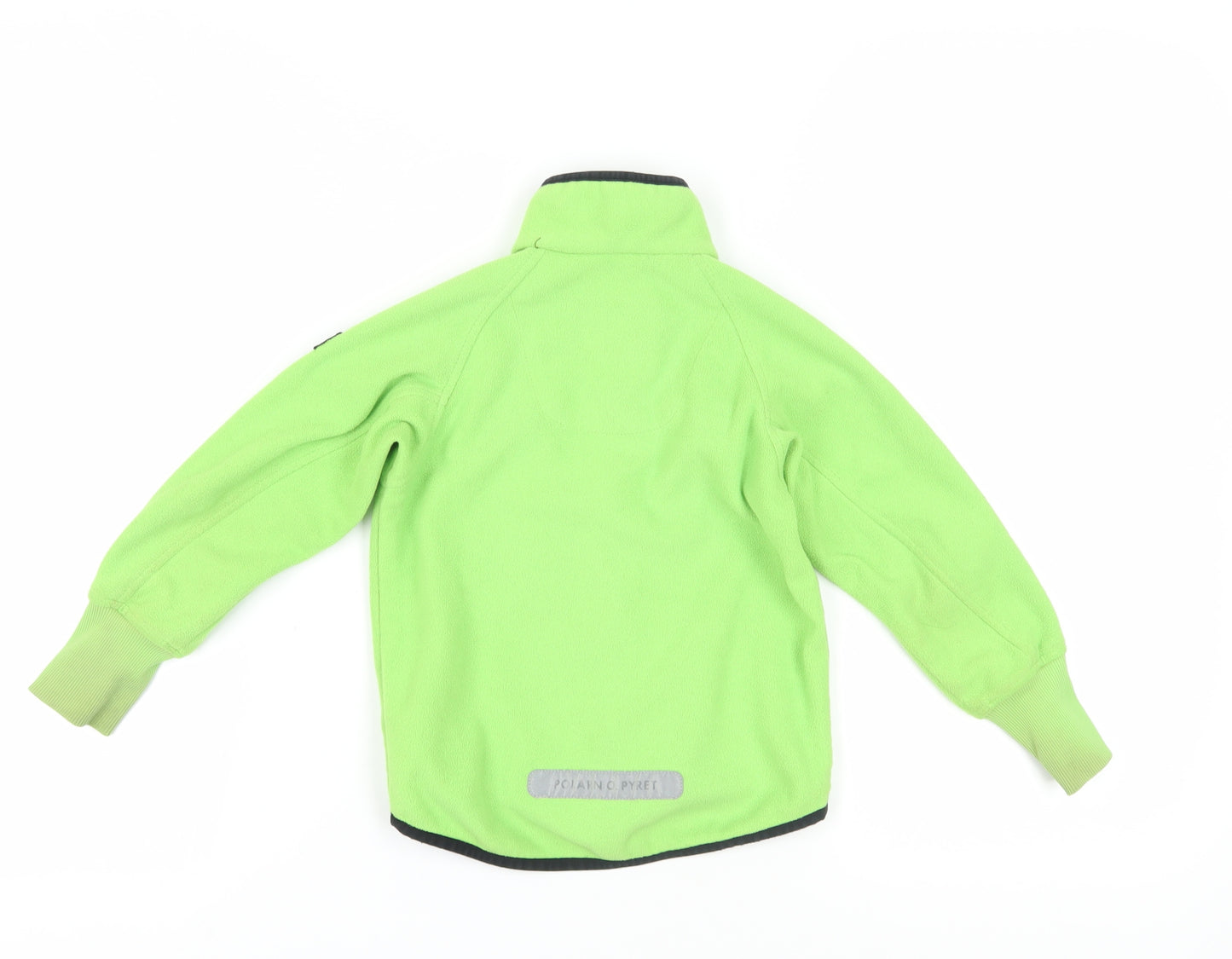 Polarn O. Pyret Boys Green Fleece Jacket 3-4 Years