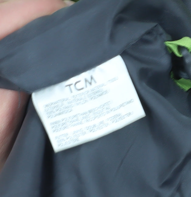 TCM Women's Green Waterproof Rain Coat Size 14