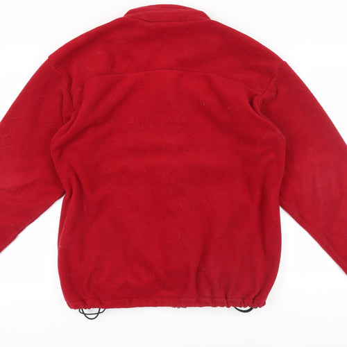 Craghoppers Men's Red Fleece Jacket L - Outdoor Casual