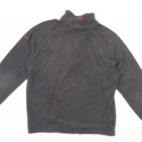 Trespass Men's Grey 1/2 Zip Fleece Sweatshirt - Medium