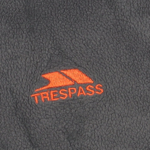 Trespass Men's Grey 1/2 Zip Fleece Sweatshirt - Medium