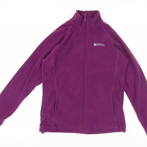 Mountain Warehouse Women’s Purple Fleece Jacket Size 10