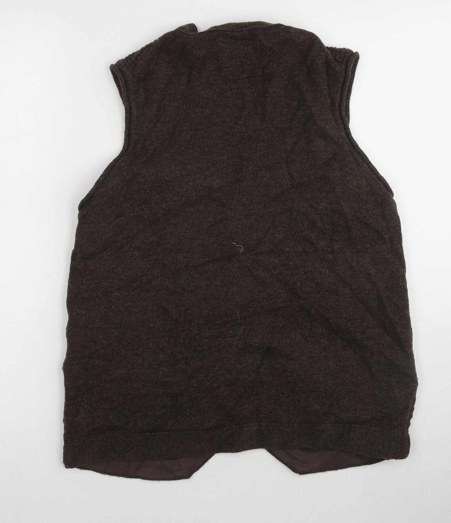 Tom Joule Women's Brown Knit Vest - Size L