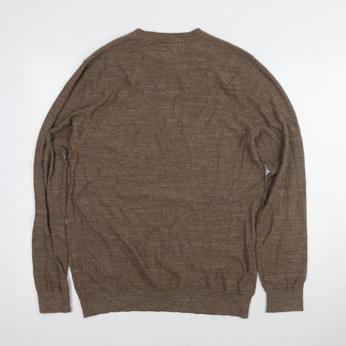 Selected Homme Men's Brown Pullover Jumper M