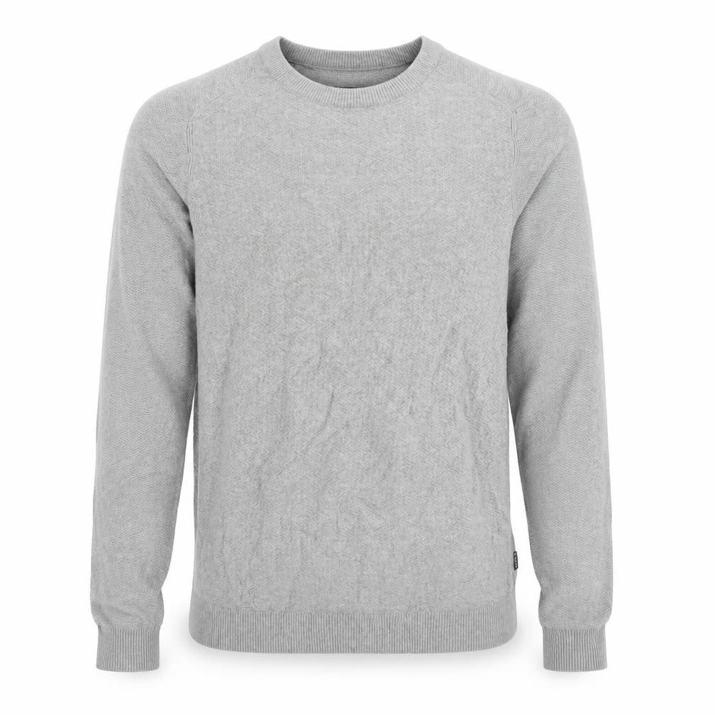 Jack & Jones Grey Men's Pullover Jumper Size M