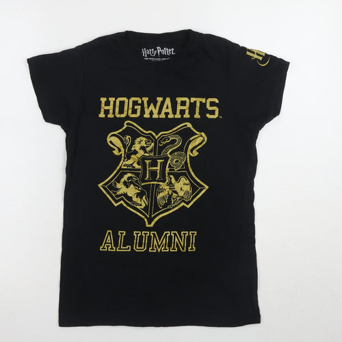 Harry Potter Unisex Black Medium T-Shirt
