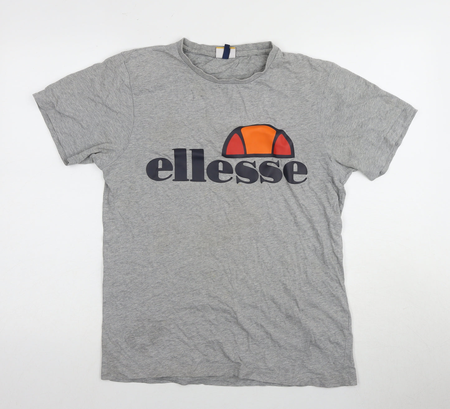 Ellesse Men's Grey Short Sleeve T-Shirt - Size S