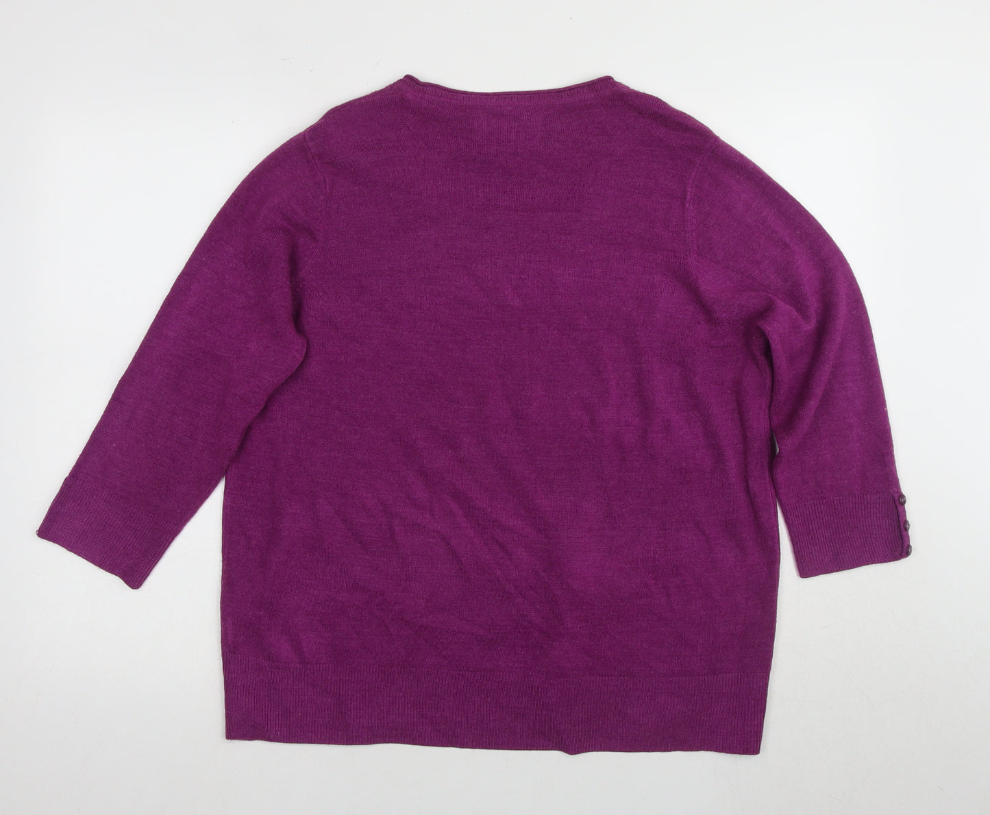 Maine New England Women's Purple Pullover Jumper 20