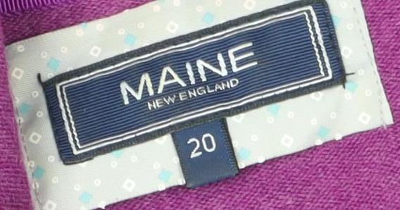 Maine New England Women's Purple Pullover Jumper 20