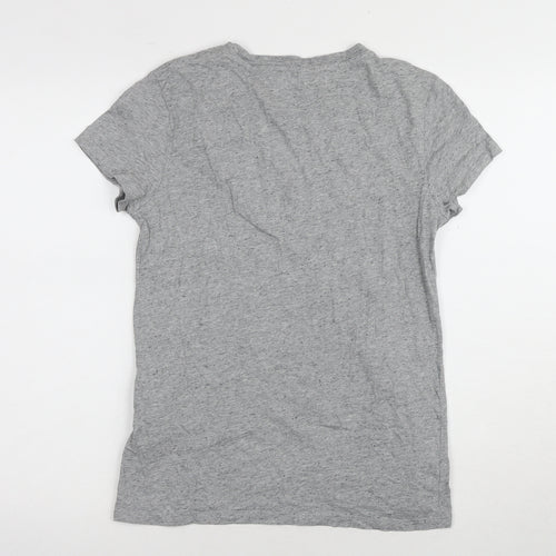 Levi's Grey Unisex T-Shirt, S, Casual Crew Neck