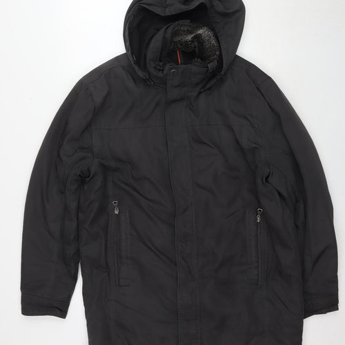 Hawke & Co Men's Black Parka Jacket M