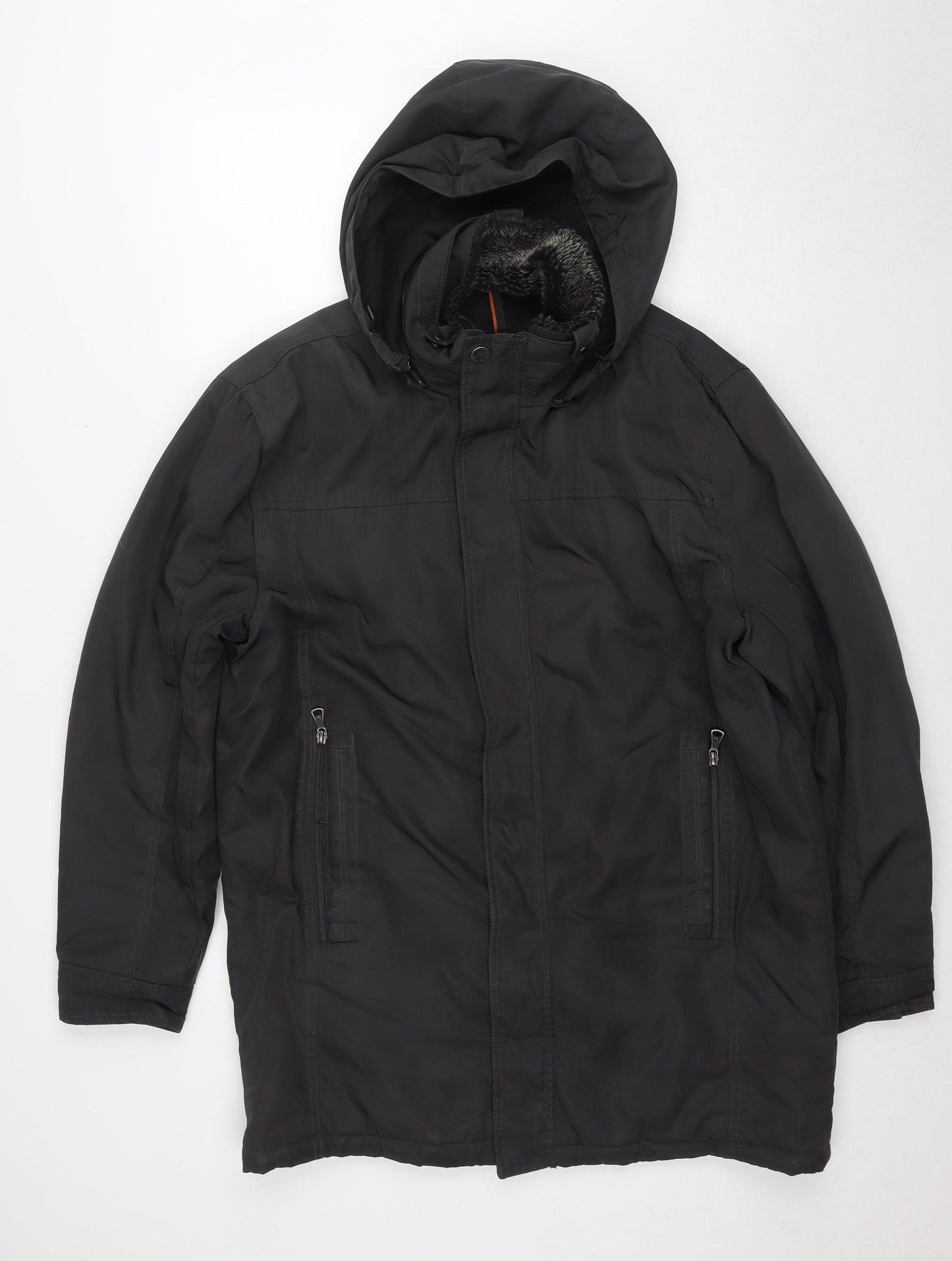 Hawke & Co Men's Black Parka Jacket M