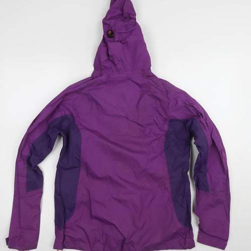 Trespass Women's Purple Waterproof Parka Jacket Size S