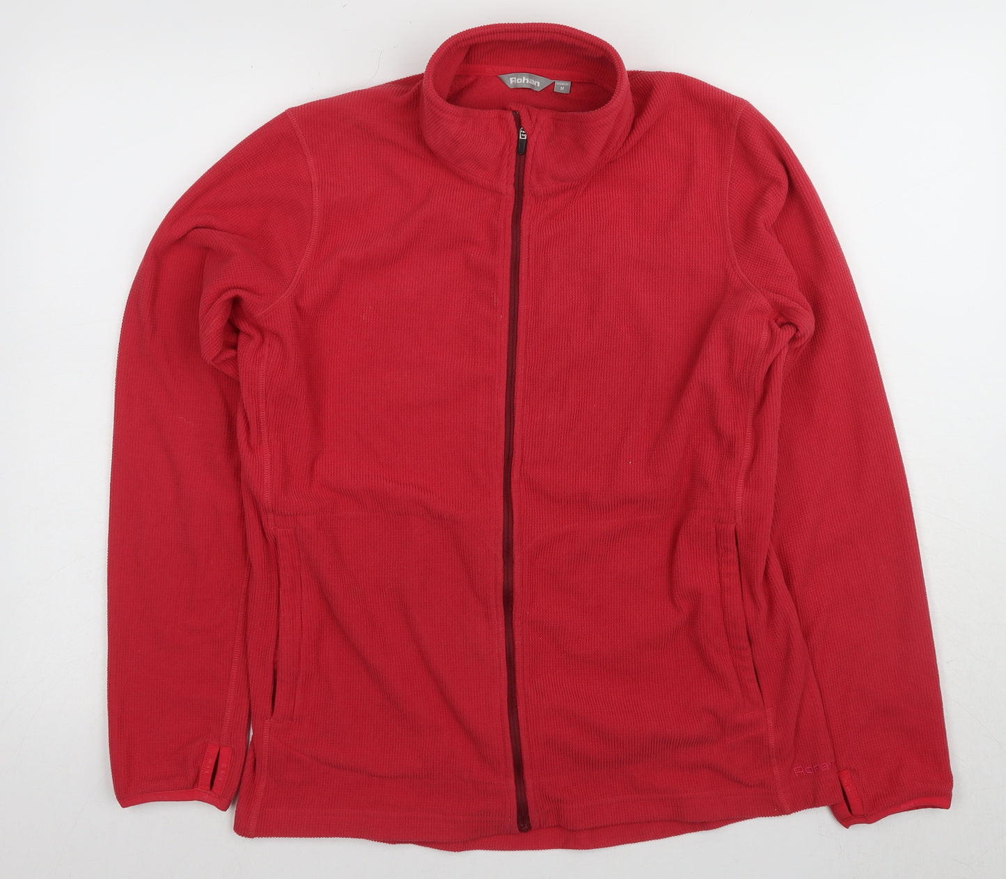 Rohan Women's Red Fleece Jacket M, Casual Outdoor