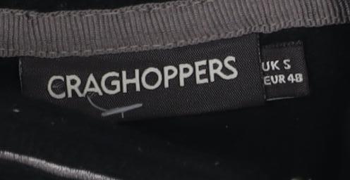 Craghoppers Men’s Black Fleece 1/4 Zip Sweatshirt Size S