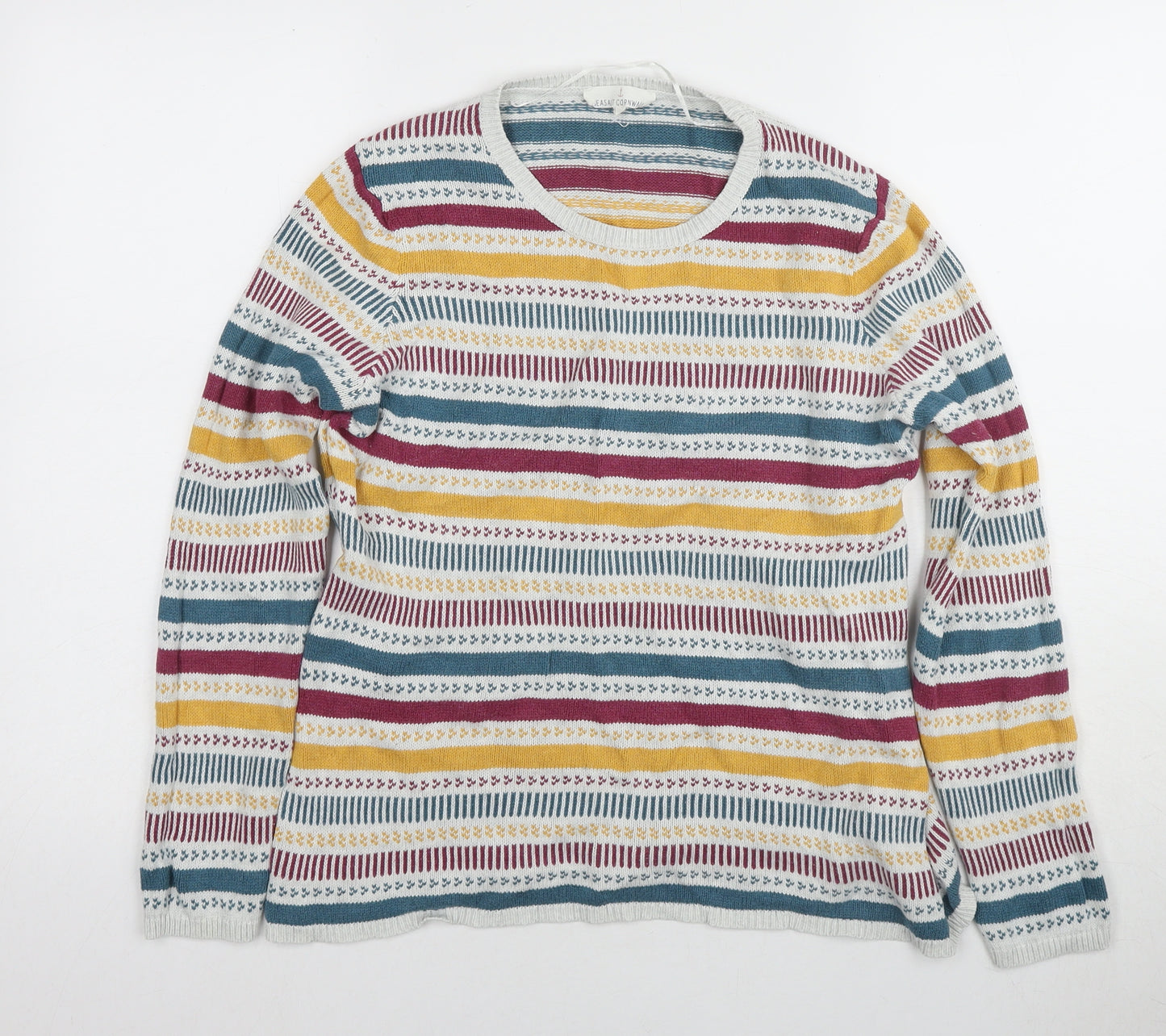 Seasalt Cornwall Women's Multicoloured Striped Jumper Size 14