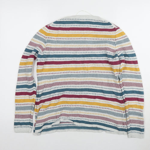 Seasalt Cornwall Women's Multicoloured Striped Jumper Size 14