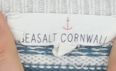 Seasalt Cornwall Women's Multicoloured Striped Jumper Size 14