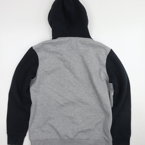 Jack & Jones Men's Grey Hoodie - M, Pullover, Logo