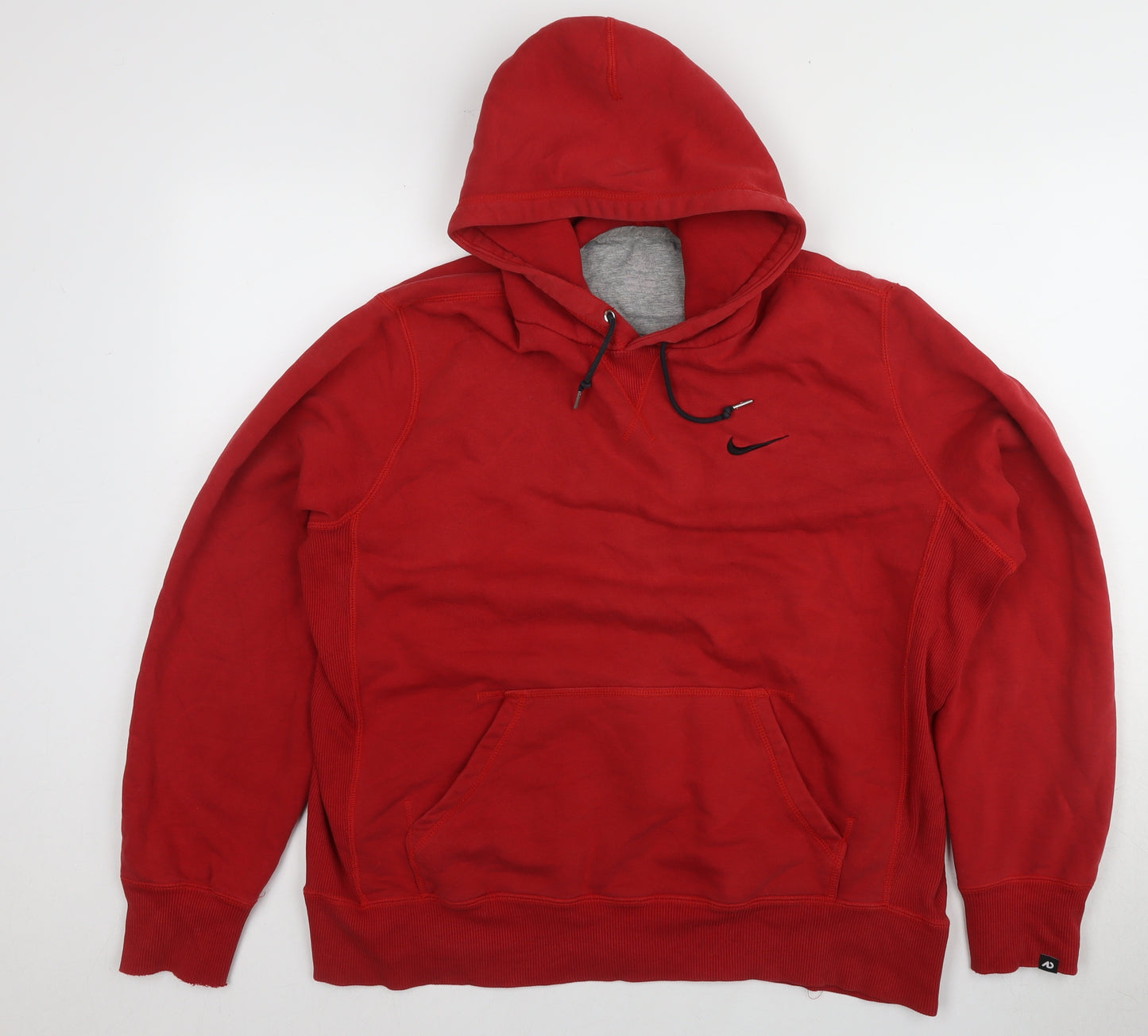 Nike Men's Red Pullover Hoodie Size L