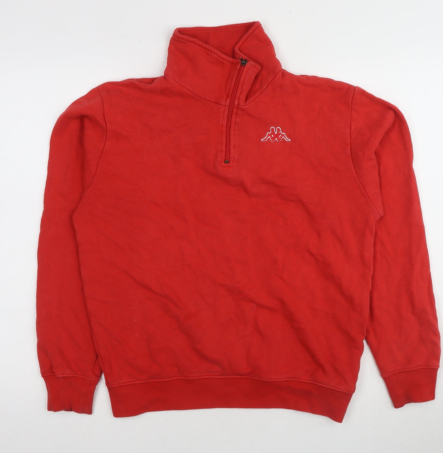 Kappa Men's Red Small Pullover Sweatshirt Logo