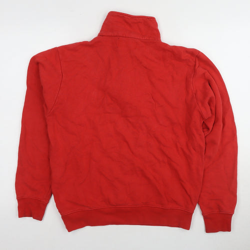 Kappa Men's Red Small Pullover Sweatshirt Logo