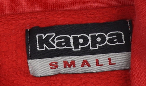 Kappa Men's Red Small Pullover Sweatshirt Logo