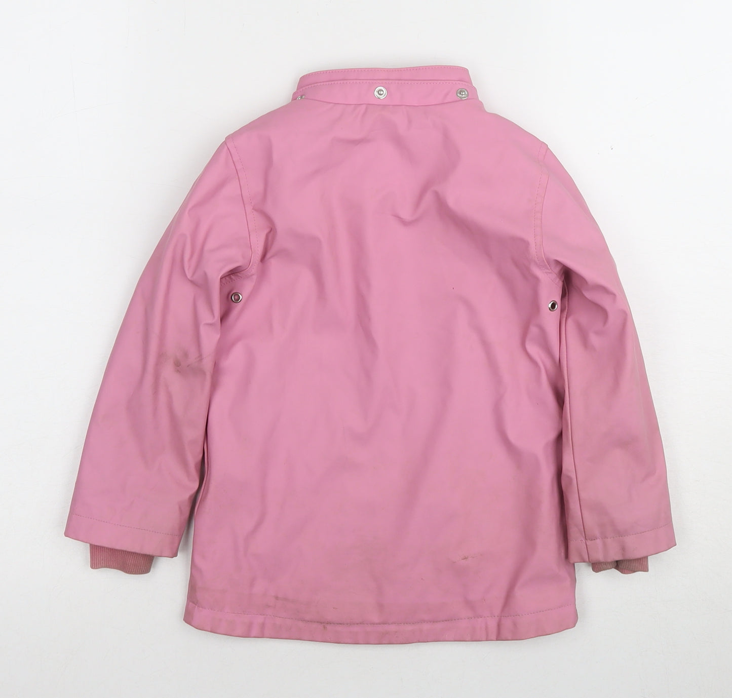 Lilly & Dan Girls Pink Basic Jacket 3-4 Years