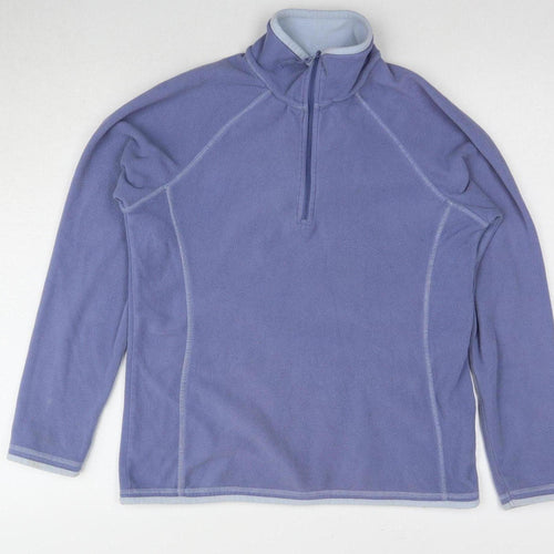 Mountain Warehouse Women's Blue Pullover Sweatshirt Size 12