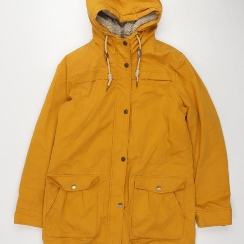 Seasalt Cornwall Women's Yellow Rain Coat Size 12