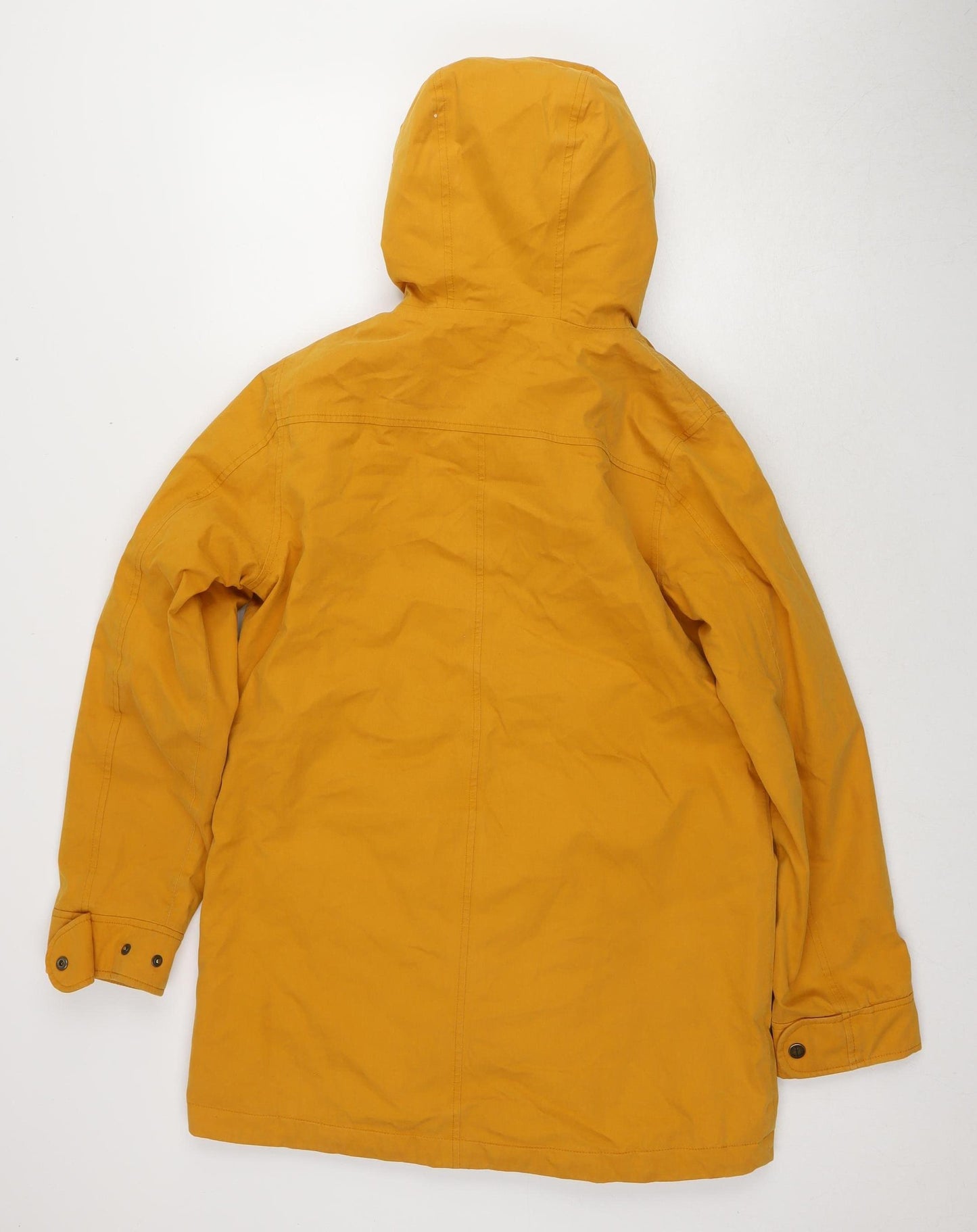 Seasalt Cornwall Women's Yellow Rain Coat Size 12