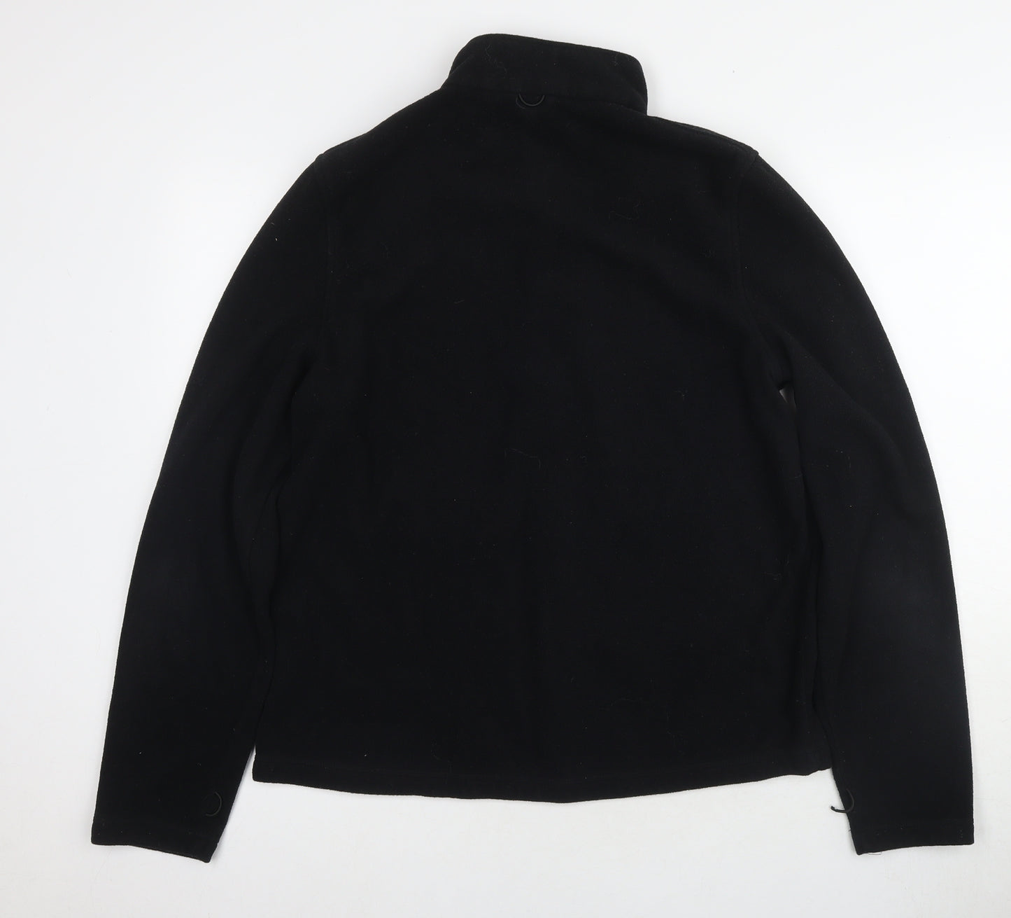 TOG24 Men's Black Full Zip Fleece Sweatshirt M