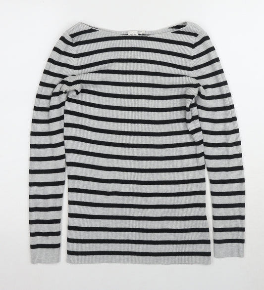 Gap Women's XS Striped Boat Neck Jumper