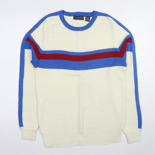 Van Heusen Men's Multicoloured Pullover Jumper L