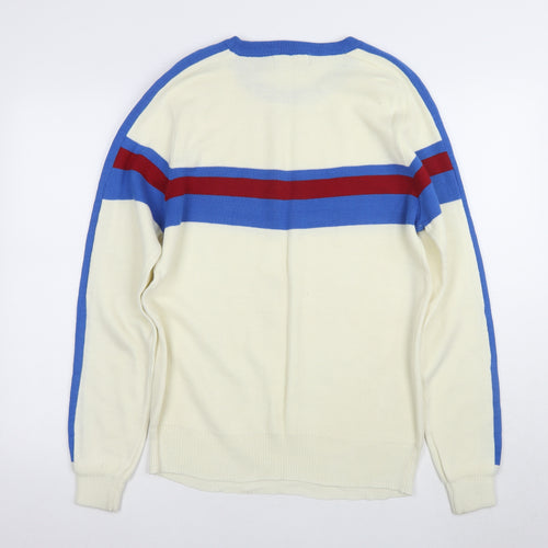 Van Heusen Men's Multicoloured Pullover Jumper L