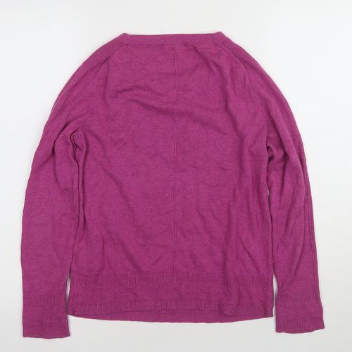 Wrap London Women's Purple Crew Neck Jumper Size 8