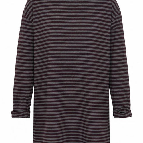 Artisan Ny Women's Striped T-Shirt Dress M Multicoloured