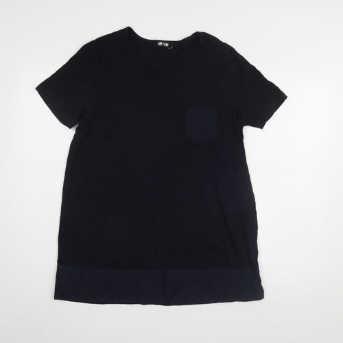 ME+EM Women's Black Basic T-Shirt, Size M