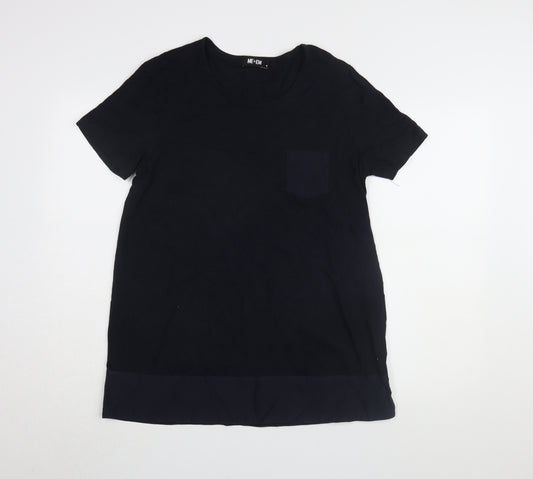 ME+EM Women's Black Basic T-Shirt, Size M