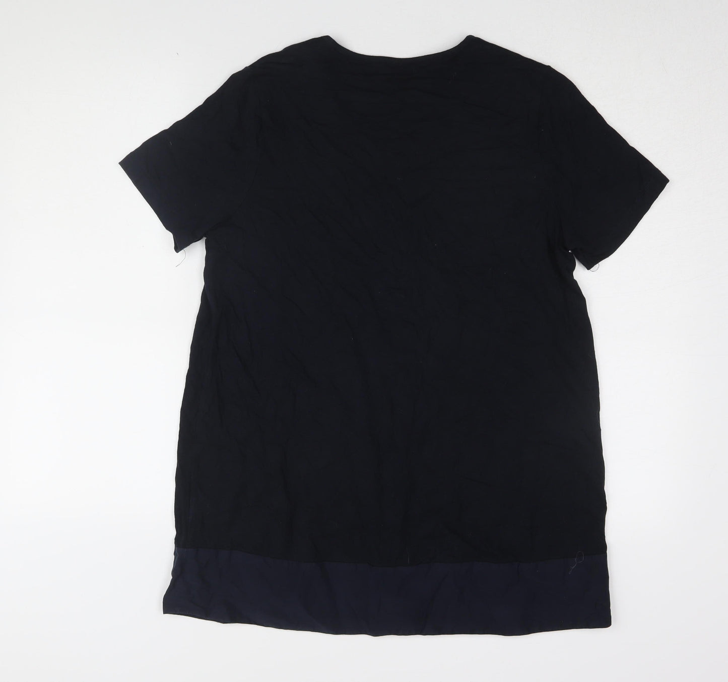 ME+EM Women's Black Basic T-Shirt, Size M