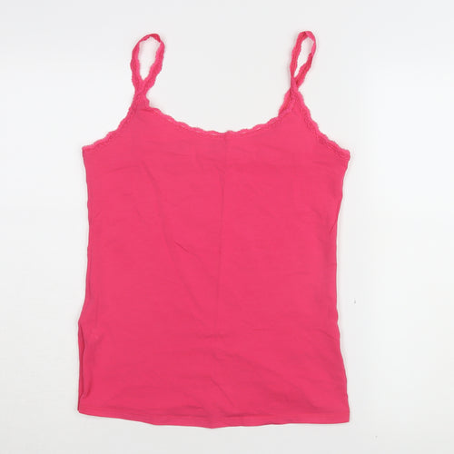 Marks and Spencer Women's Pink Camisole Tank - Size 14
