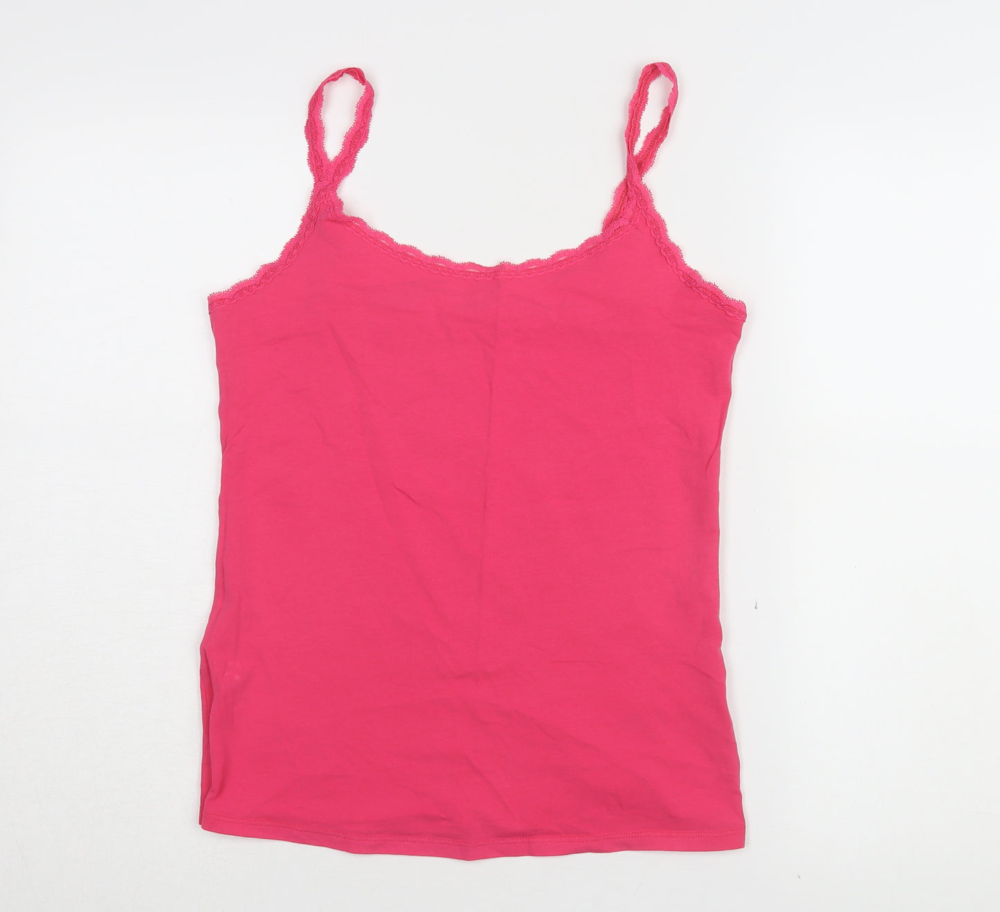 Marks and Spencer Women's Pink Camisole Tank - Size 14