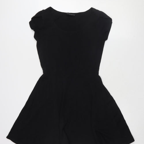 Dorothy Perkins Women's Black Fit & Flare Dress 12