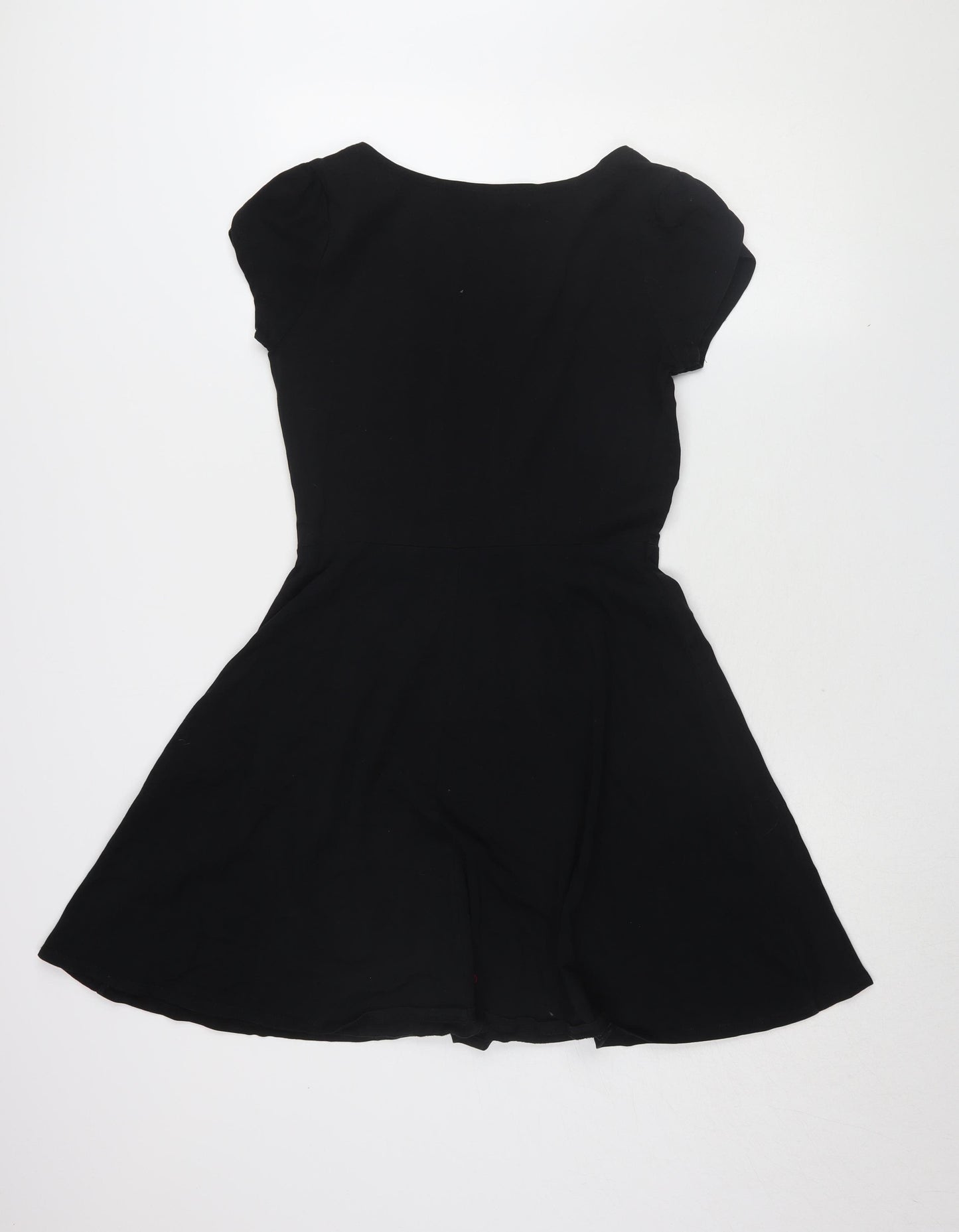 Dorothy Perkins Women's Black Fit & Flare Dress 12