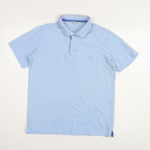 Cotton Traders Men's Blue XS Polo Shirt, Casual Style
