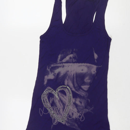 TSEGA Women's Purple Camisole Tank Top Large