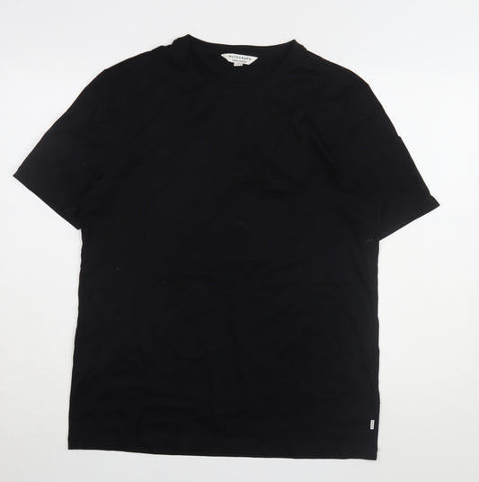 Marks and Spencer Men's Black Crew Neck T-Shirt M