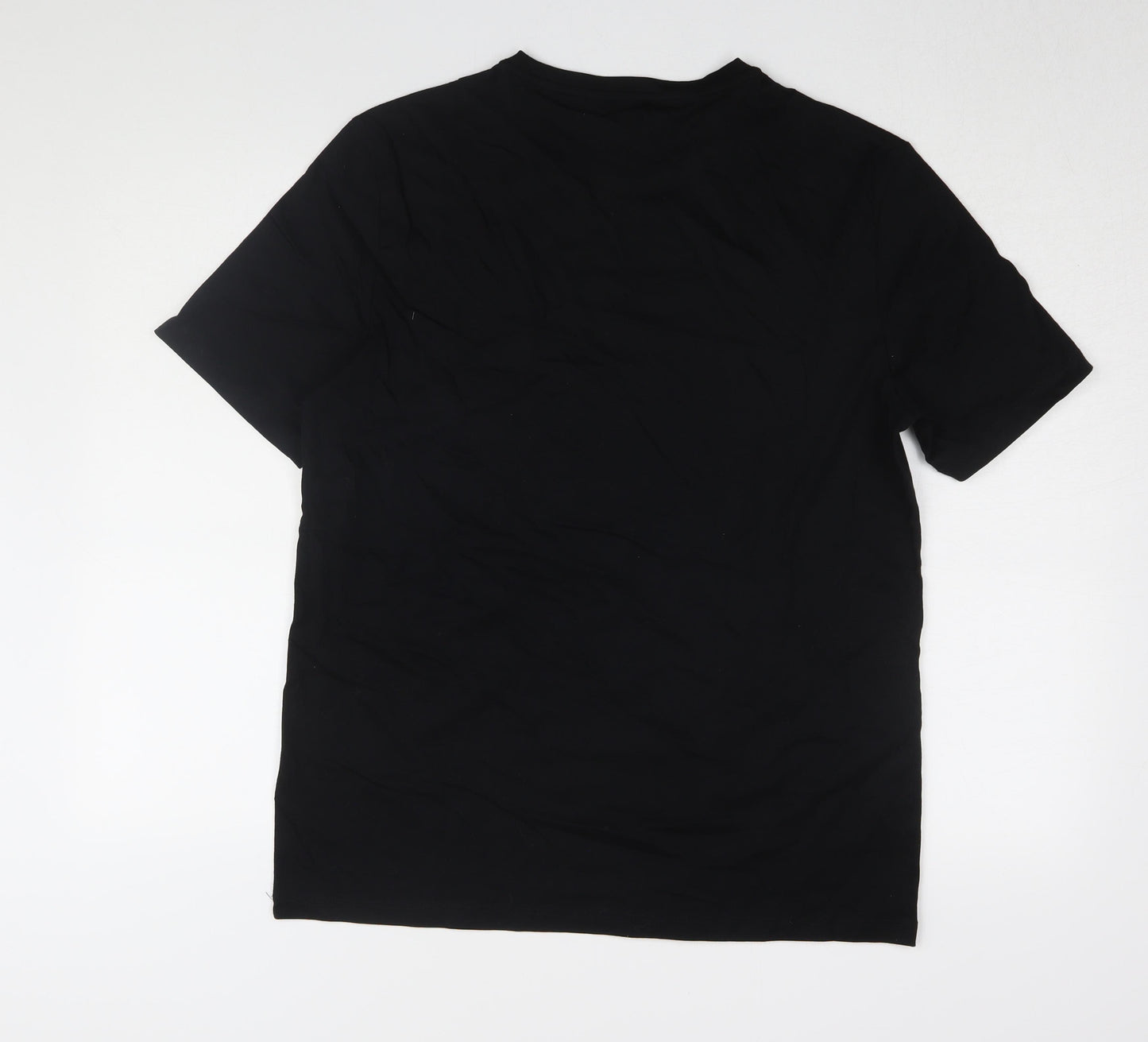 Marks and Spencer Men's Black Crew Neck T-Shirt M