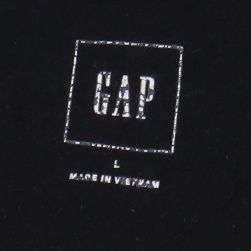 GAP Women's Black Sleeveless Bodysuit Large
