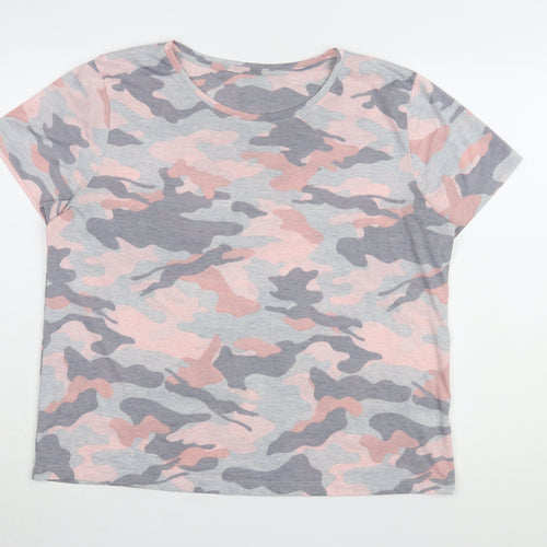 Marks and Spencer Women's Camouflage T-Shirt Size 16